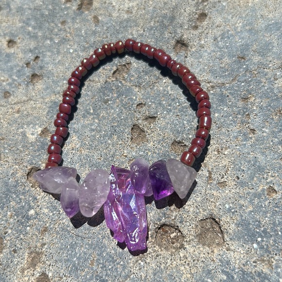 Layered Crystal Bracelets - Picture 5 of 6